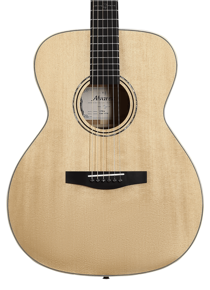 Alvarez Laureate LF60E Folk OM Electro Acoustic Guitar in Natural